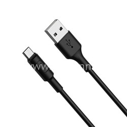 USB кабель micro USB 1.0м HOCO X25 (черный) 2.0A