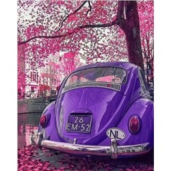 Фиолетовый автомобиль