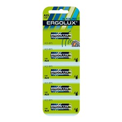 Батарейка 23A Ergolux 5xBL (60/480) ЦЕНА ЗА 1 ШТ.