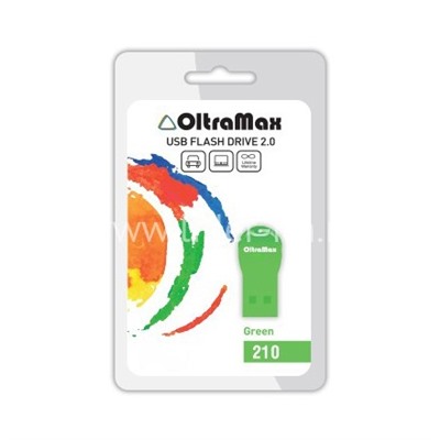 USB Flash 16GB Oltramax (210) зеленый