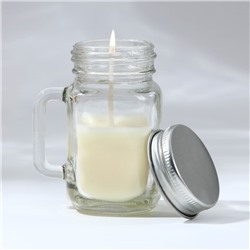 Ароматическая свеча, аромат белый жасм.ин 7,2 х 5,5 х 4 см.