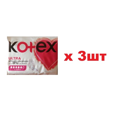 Kotex Прокладки ULTRA 7шт Super 3шт