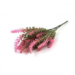 Ветка искусственная «Лаванда» розовая 30 см