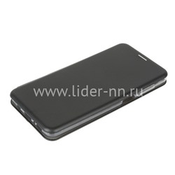 Чехол-книжка для Samsung Galaxy M51 Brauffen (горизонтальный флип) черная (пакет)