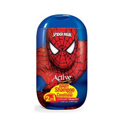 "ACTIVE" Детский шампунь и кондиционер 2в1(280мл) "Spiderman".12