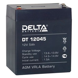 акк. Delta VRLA12- 4.5 (12V, 4.5Ah) (10)