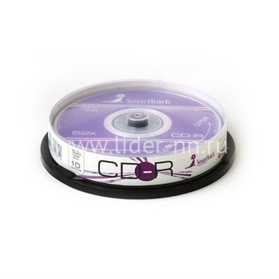 Диск Smart Track CD-R 80 min 52x CB-10/200/10шт.
