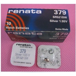 Бат час 379 SR521SW (G0) Renata 1xBL (10)