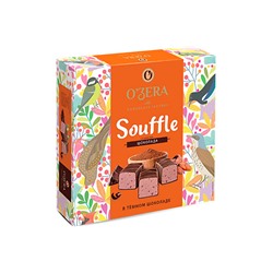 «O'Zera», конфеты Souffle со вкусом шоколада, в тёмном шоколаде, 360 г