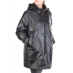 22-305 BLACK Куртка демисезонная женская AKiDSEFRS (100 гр.синтепона)