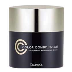 Deoproce СС крем с антивозрастным эффектом 5 в 1 / Color Combo Cream SPF49/PA++ №21, 40 мл