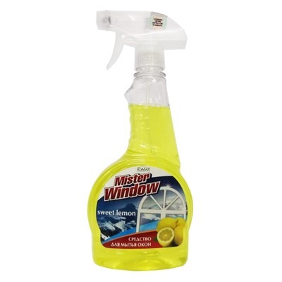 Средство для мытья окон Mister Window Лимон Сочный 500мл