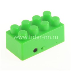 MP3 плеер с наушниками Лего (зеленый)