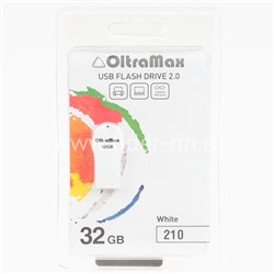 USB Flash 32GB Oltramax (210) белый
