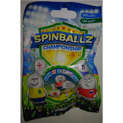 Игрушка Spinballz  в  пакетике ( собери всех игроков)