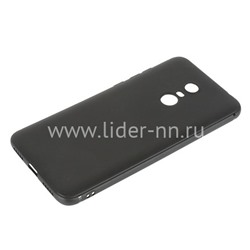 Задняя панель для Xiaomi Redmi 5 Plus Силикон матовый (черная)