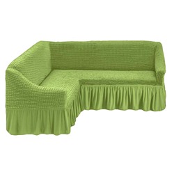 Чехол на угловой диван "Зеленый"