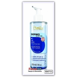 Гель для умывания лица и области вокруг глаз Delia Dermo System Gel Wash For Face & Eye Area 200 мл