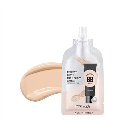 Beausta ВВ крем для маскировки несовершенств / Perfect Cover BB Cream #21, светлый бежевый, 15 мл