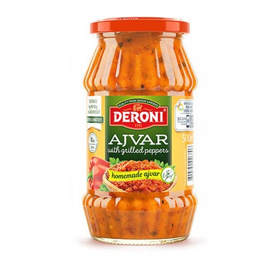Айвар домашний с перцем гриль Ajvar Homemade with Grilled Peppers 250 гр