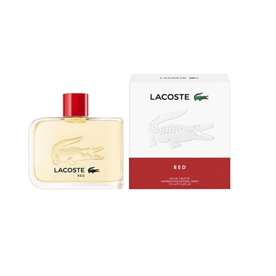 Туалетная вода Lacoste Red 125мл муж тестер edt