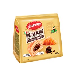 «Яшкино», мини-круассаны с шоколадным кремом, 180 г