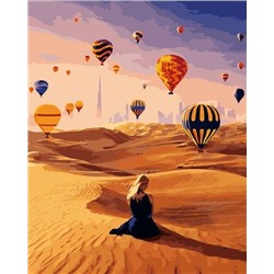 Пустыня и воздушные шары