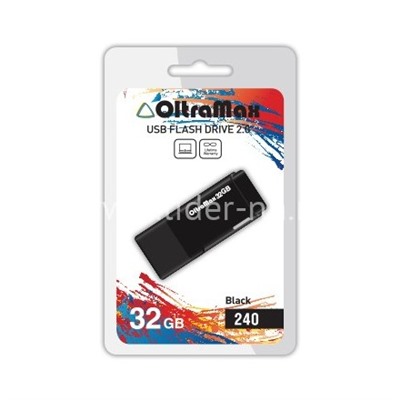 USB Flash 32GB Oltramax (240) черный