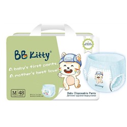 BB Kitty Подгузники-трусики Премиум M (6-11кг) 48шт