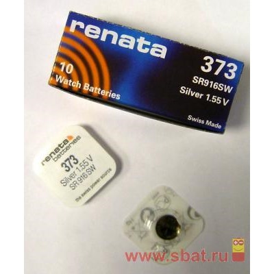 Бат час 373 SR916SW Renata 1xBL (10)