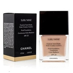 Тональный крем Chanel Subli'Mine Fond de Teint Fluide SPF20 75ml, №101