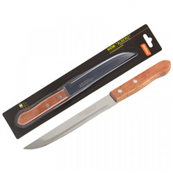 Нож кухонный дерев ручка 15см универсальный сталь 3CR13 SS Mallony (72)