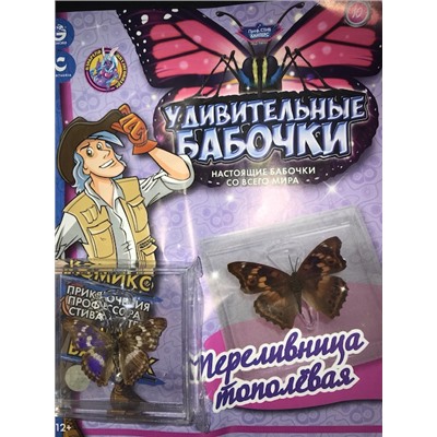 Коллекция журналов "Удивительные бабочки". Настоящие бабочки со всего мира.