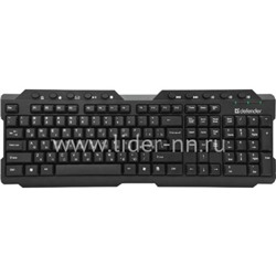 Клавиатура DEFENDER беспроводная Element HB-195 RU (черная)