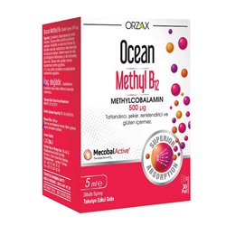 Метил B12 Orzax Ocean 500 мкг спрей 5 мл