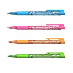 Ручка шариковая автоматическая ErichKrause® VIVO® Spring, цвет чернил синий 45024