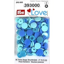 KНОПКИ COLOR SNAPS PRYMLOVE 12ММ 30ШТ PRYM