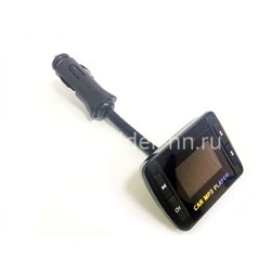 MP3 FM Modulator (USB/Micro SD/дисплей/пульт) черн FM-BXTV