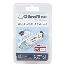USB Flash 64GB Oltramax (290) белый