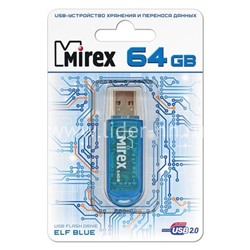 USB Flash 64GB Mirex ELF BLUE
