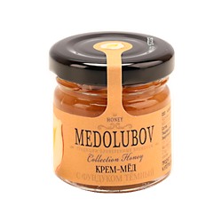 Мёд-суфле Медолюбов с фундуком (темный) 40мл