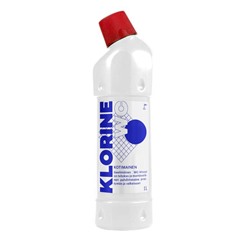 Очищающий гель с хлором без запаха Klorine puhdistusgeeli Hajustamaton 1 л