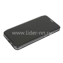 Чехол-книжка для Samsung Galaxy S20 Plus Brauffen (горизонтальный флип) черная (пакет)