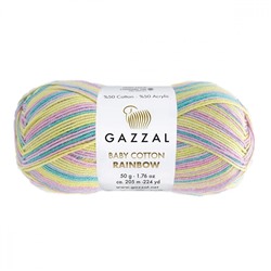 Baby Cotton Rainbow Gazzal