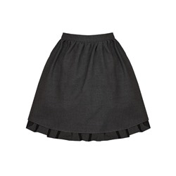 Школьная серая юбка для девочки 78301-ДШ21