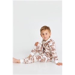 Детская пижама с брюками унисекс арт. ПЖИ-V/камуфляж