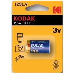 CR123A Kodak Max 1xBL (6/12)
