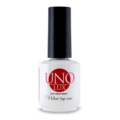 Uno Топ для гель-лака с бархатным эффектом / Lux Velvet Top Coat