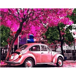 Розовый Volkswagen