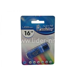 USB Flash 16GB SmartBuy Glossy темно-синий 3.0